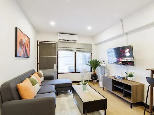 公寓 Cozybangkok Heart Of Thonglor Long 2br *